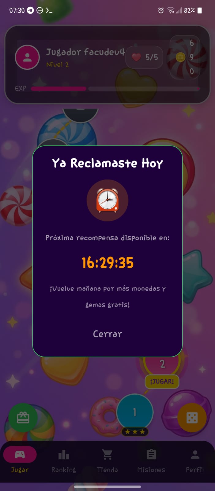 Premios diarios